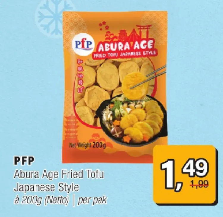 Aanbieding: Abura Age Fried Tofu Japanese Style