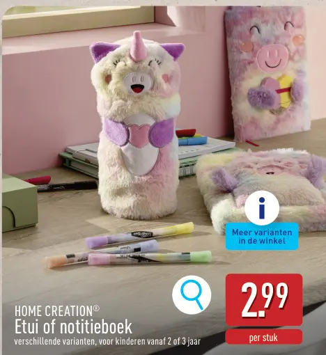 Promotie: Etui of notitieboek