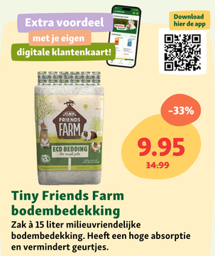 Aanbieding: Tiny Friends Farm bodembedekking