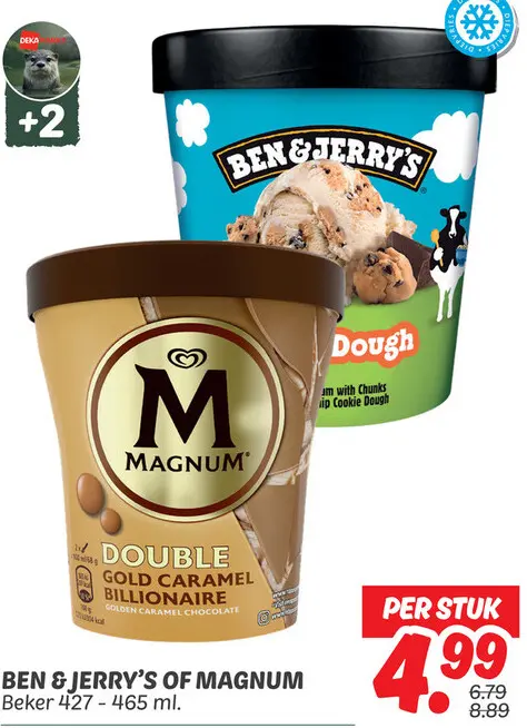 Aanbieding: Ben & jerry's of MAGNUM