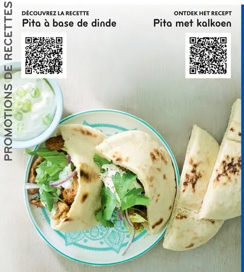 Offre: Pita à base de dinde