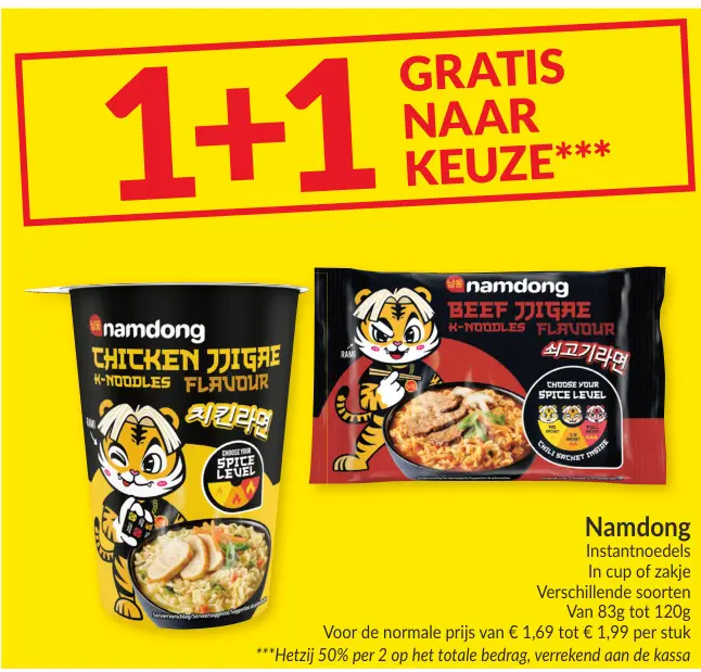 Promotie: Instantnoedels