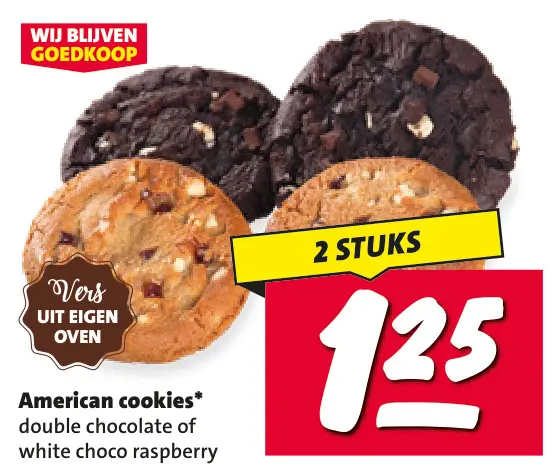 Aanbieding: American cookies