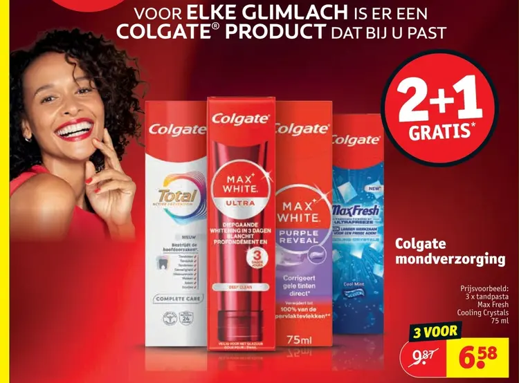 Promotie: Colgate mondverzorging