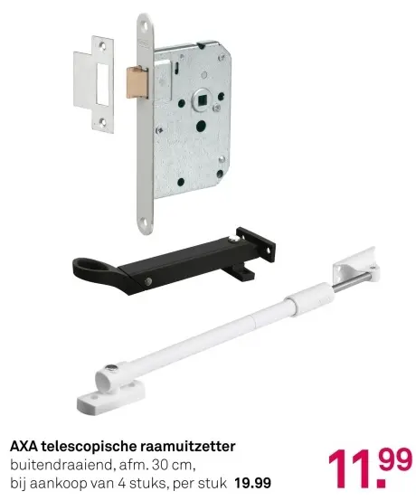 Aanbieding: Telescopische raamuitzetter