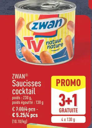 Offre: Saucisses cocktail
