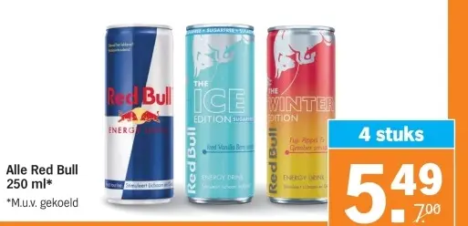 Aanbieding: Red Bull
