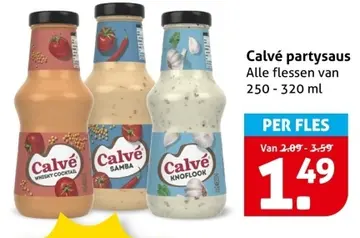 Aanbieding: Calvé partysaus