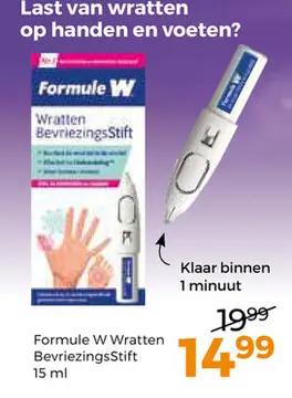 Aanbieding: Formule W Wratten BevriezingsStift