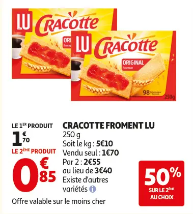 Aanbieding: CRACotte FROMENT