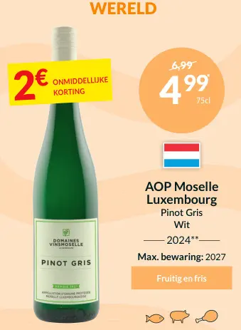 Promotie: Pinot Gris