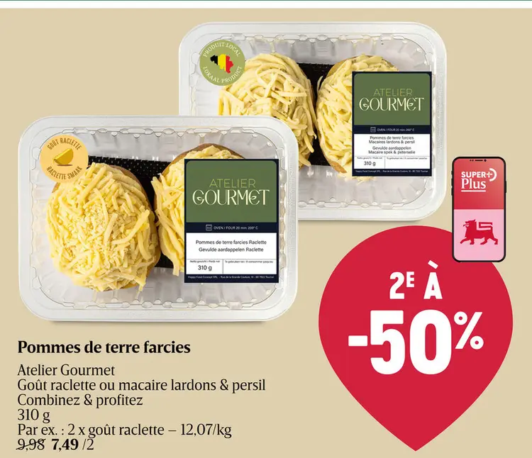 Offre: Pommes de terre farcies