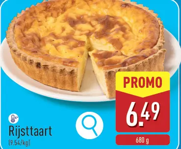 Aanbieding: Rijsttaart