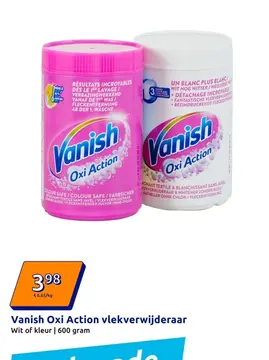 Aanbieding: Vanish Oxi Action vlekverwijderaar
