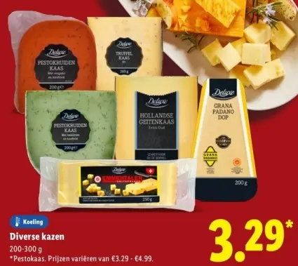 Aanbieding: Diverse kazen