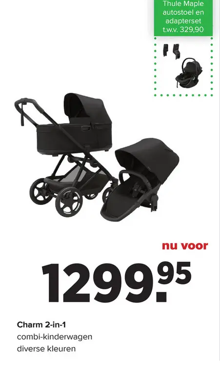 Aanbieding: Charm 2-in-1 combi-kinderwagen