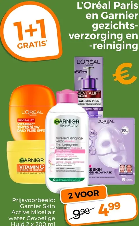 Aanbieding: Gezichtsverzorging en -reiniging