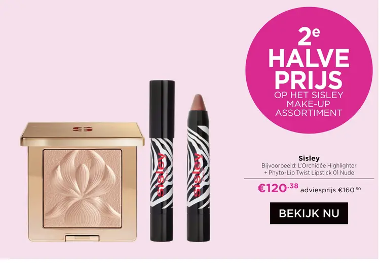 Aanbieding: L'Orchidée Highlighter + Phyto-Lip Twist Lips