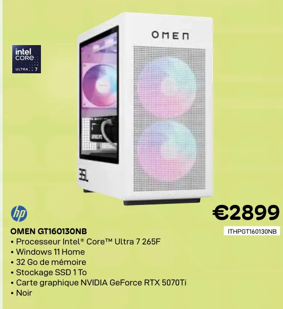Offre: Omen gt160130nb