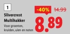 Aanbieding: Silvercrest Multihakker