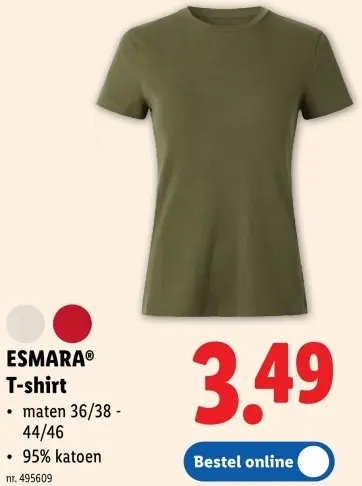 Promotie: T-shirt