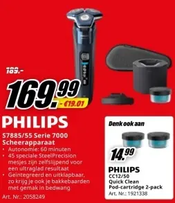 Promotie: S7885/55 Serie 7000 Scheerapparaat