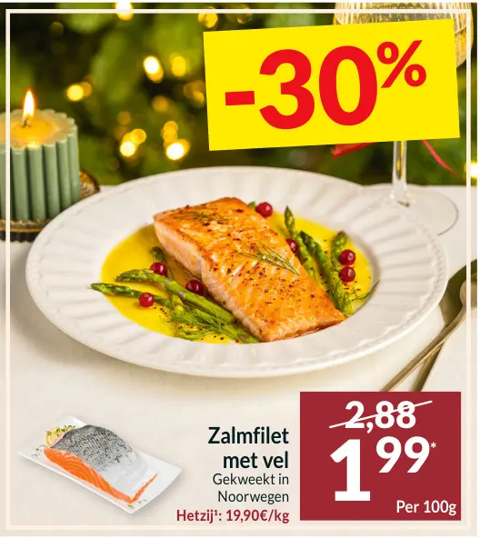 Promotie: Zalmfilet