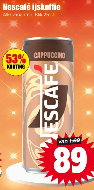 Aanbieding: Nescafé ijskoffie