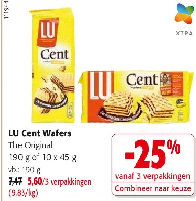 Promotie: Cent Wafers The Original