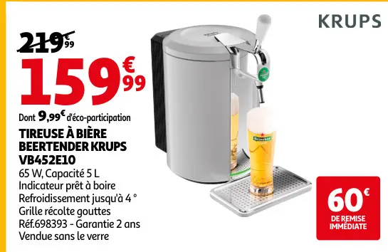 Offre: Tireuse à bière beertender