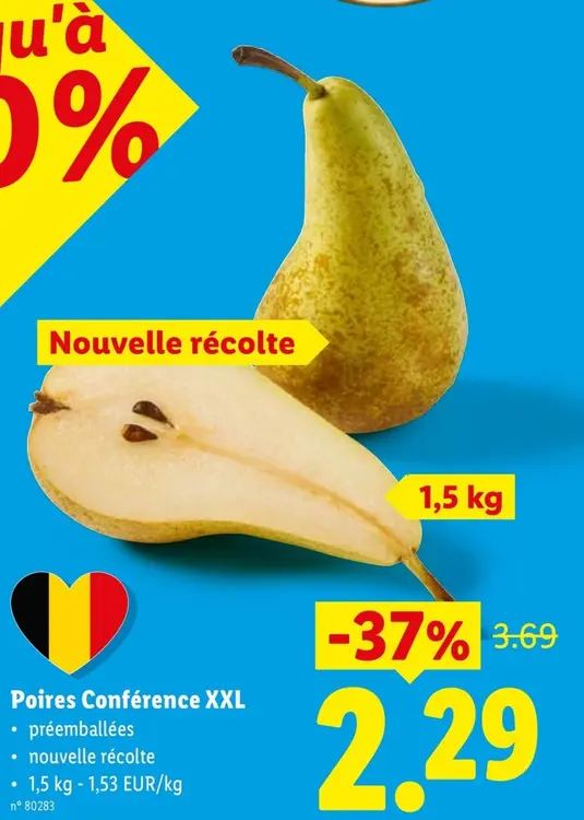 Offre: Poires Conférence XXL