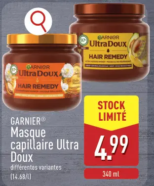 Offre: Masque capillaire Ultra Doux