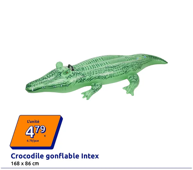 Offre: Crocodile gonflable