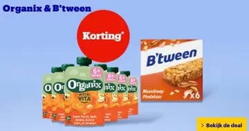 Aanbieding: Organix & B'tween