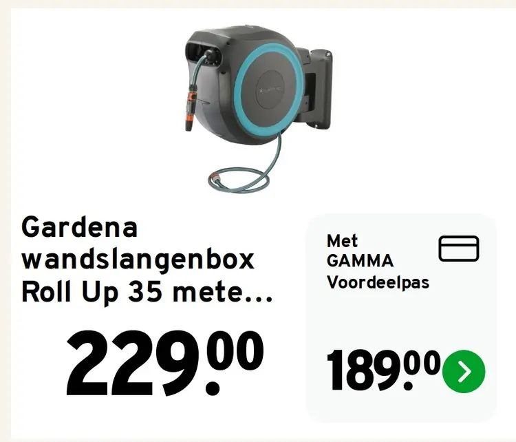 Aanbieding: Wandslangenbox Roll Up
