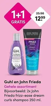 Aanbieding: Guhl en John Frieda Gehele assortiment