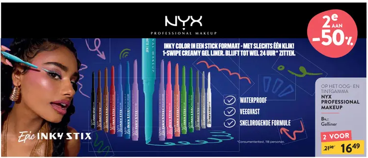 Promotie: Epic INKY STIX