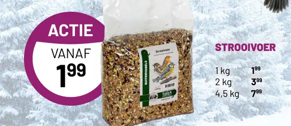 Aanbieding: Strooivoer