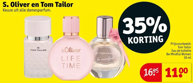 Promotie: S. Oliver en Tom Tailor