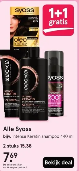 Aanbieding: Alle Syoss