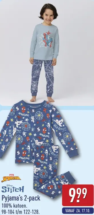 Aanbieding: Pyjama's 2-pack