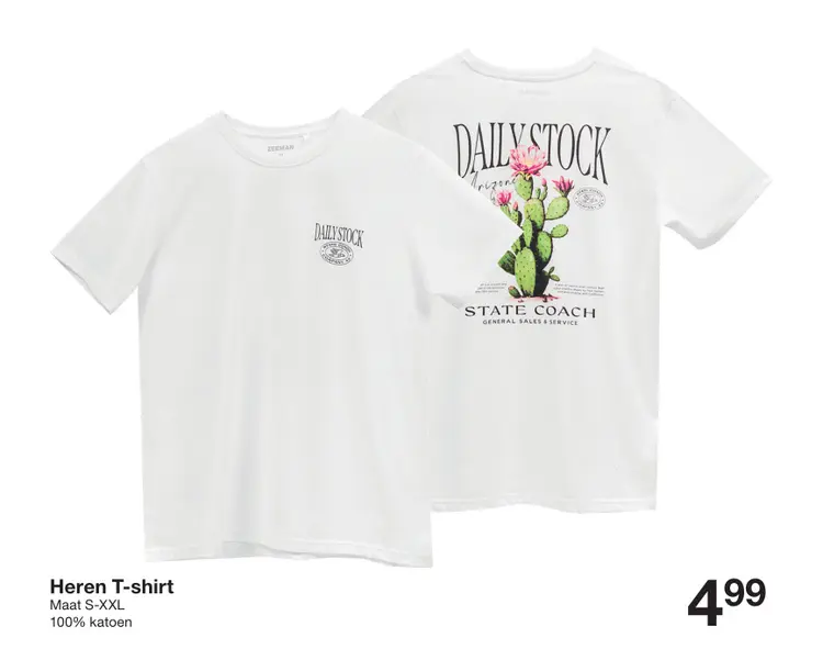 Aanbieding: Heren T-shirt