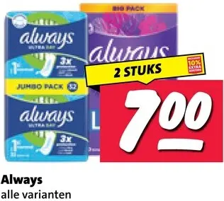 Aanbieding: Maandverband