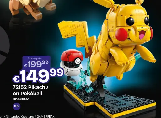 Promotie: Pikachu en Pokéball