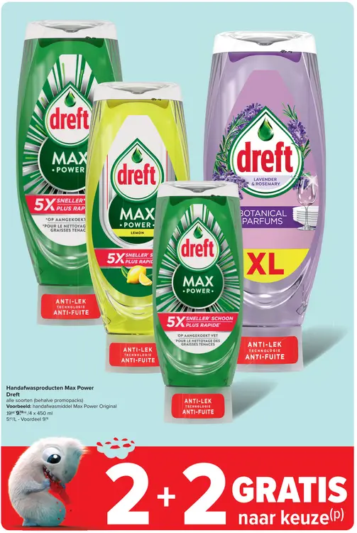 Promotie: Handafwasproducten Max Power