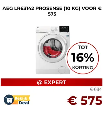 Aanbieding: AEG lr63142 prosense