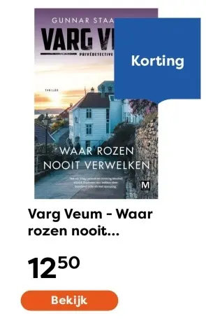 Aanbieding: Varg Veum - Waar rozen nooit...