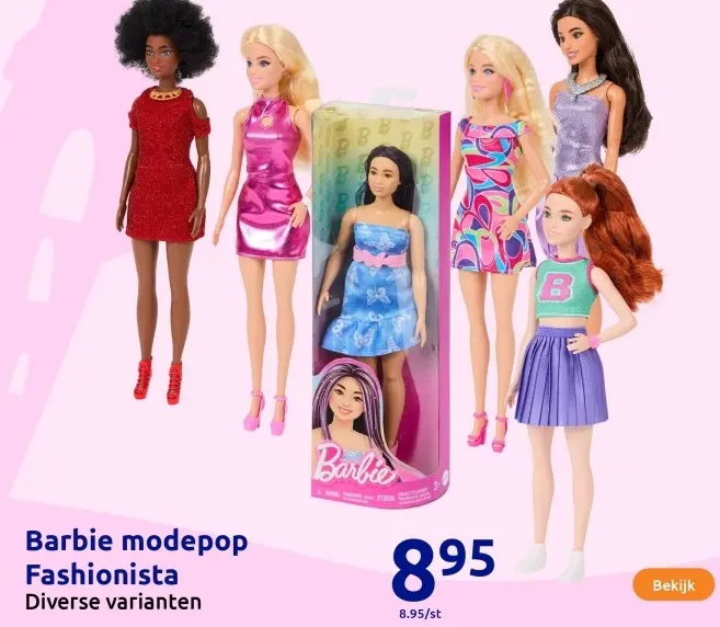 Aanbieding: Barbie modepop Fashionista