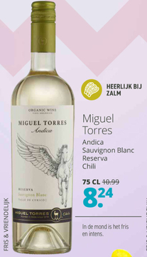 Aanbieding: Miguel Torres Andica Sauvignon Blanc Reserva 