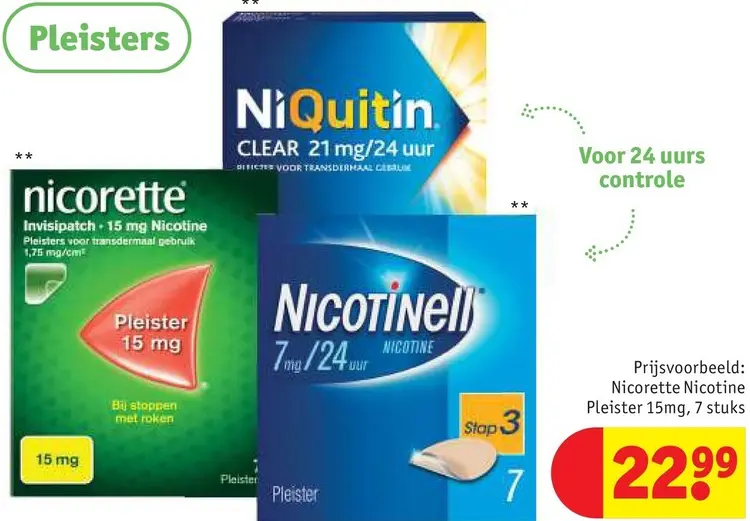 Aanbieding: Nicotine Pleister